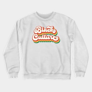 Black Culture Crewneck Sweatshirt